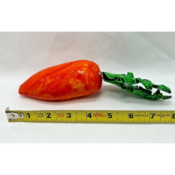 LOT OF 6 Paper Mache Staging Vegetables Veggies-Papier Fake Decorative Prop Food - Picture 12 of 13